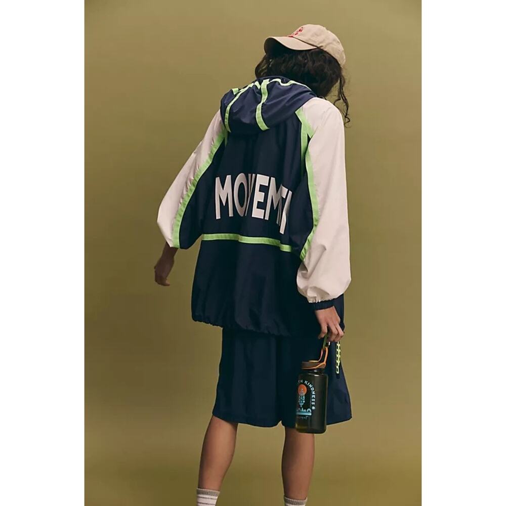 NWOT Free People FP movement Free People Movement Care Like The Wind jacket